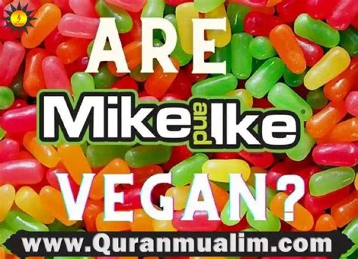 Are Mike and Ike vegan?