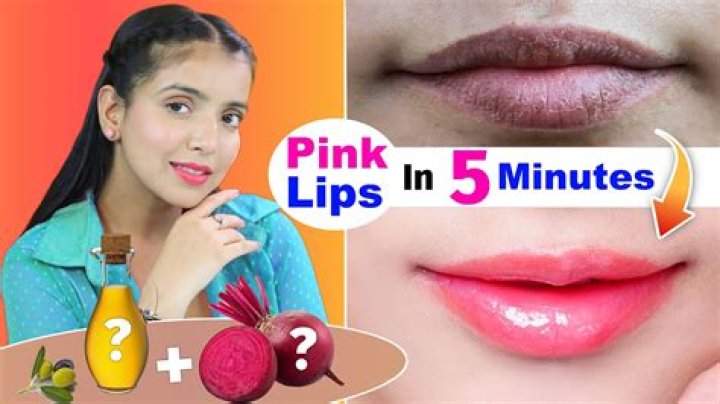 Can beetroot make lips pink permanently?