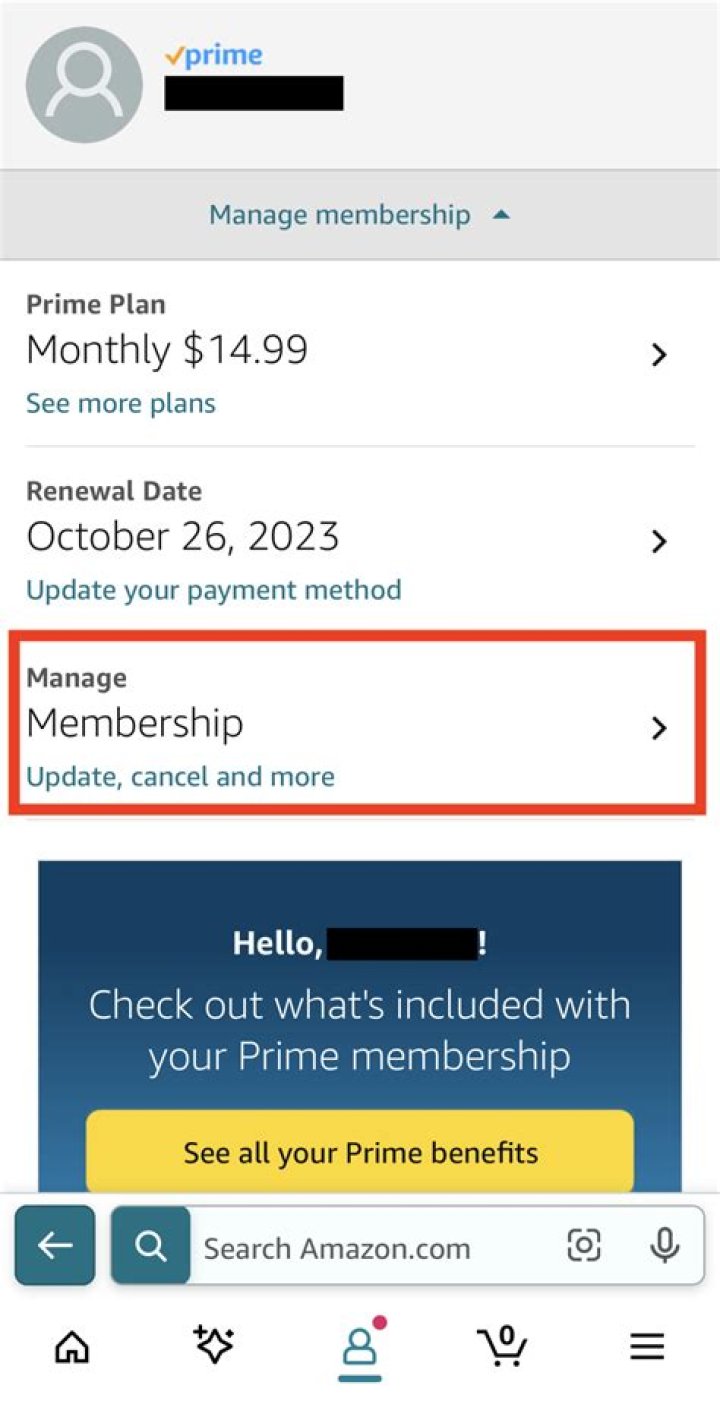 Can I cancel my Amazon Prime membership at any time?