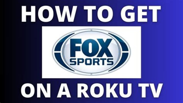 Can I get FOX Sports on Roku?