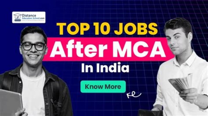 Can I get govt job after MCA?