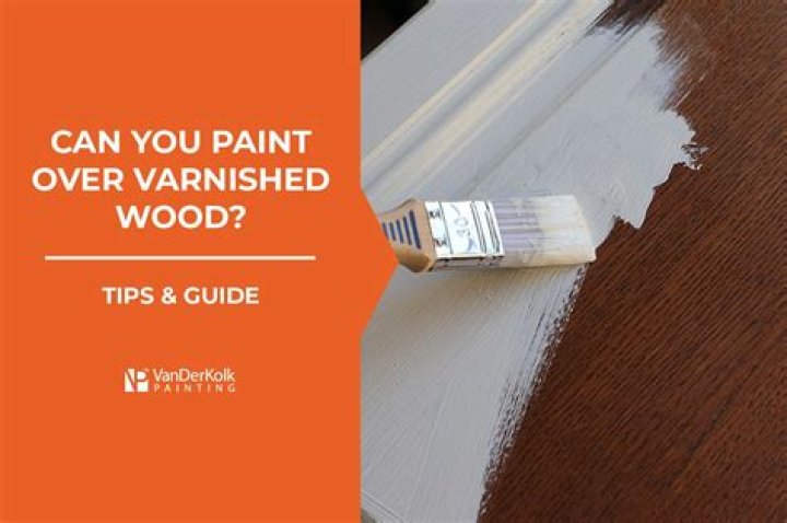 Can I paint over varnished wood without sanding?