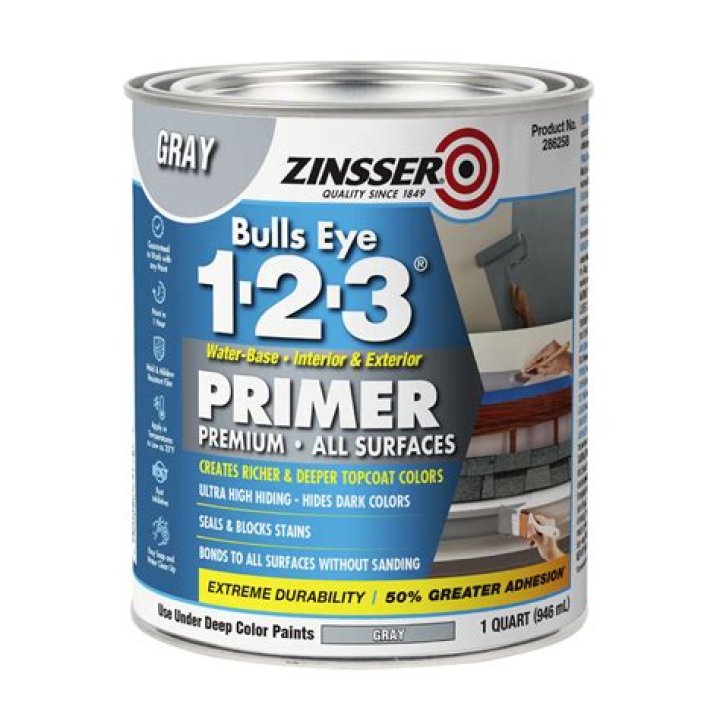 Can I use Bullseye 123 on oil-based paint?