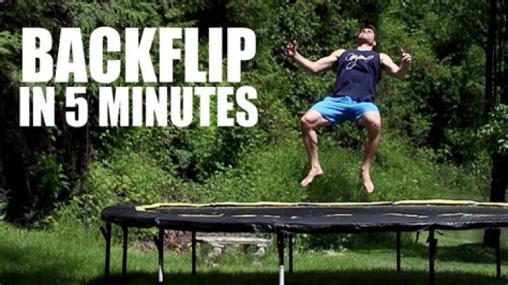 Can you break your neck doing a backflip on a trampoline?