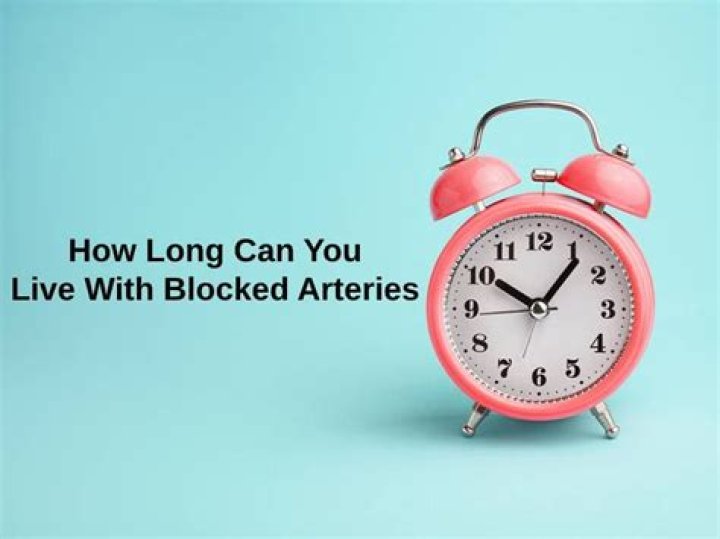 Can you live with blocked arteries?