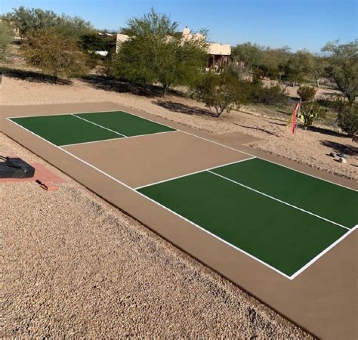 Can you make a pickleball court in your backyard?