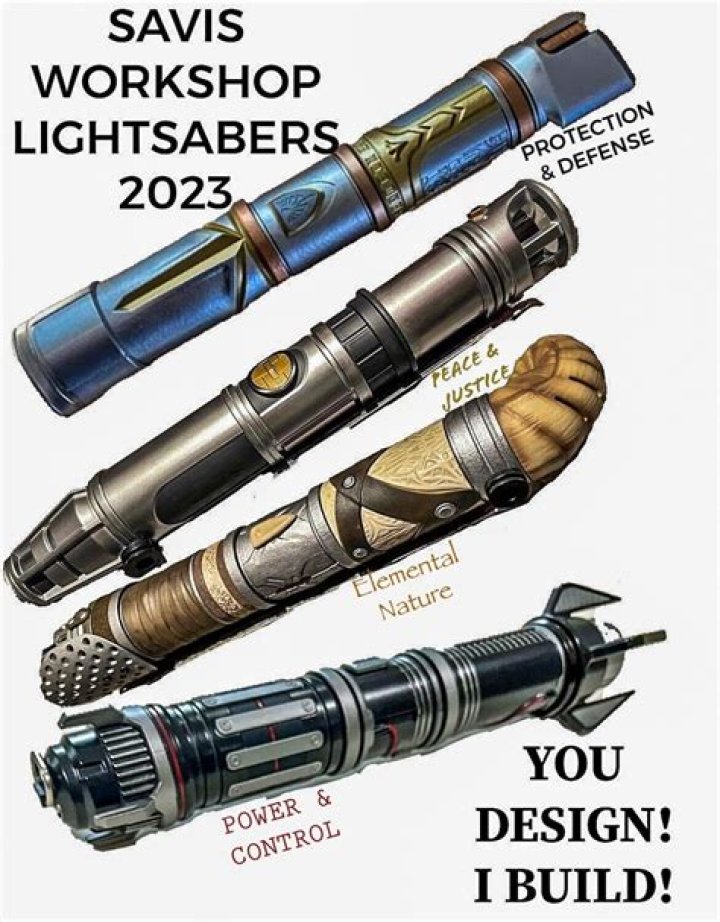 Can you mix and match lightsaber parts Savi's workshop?