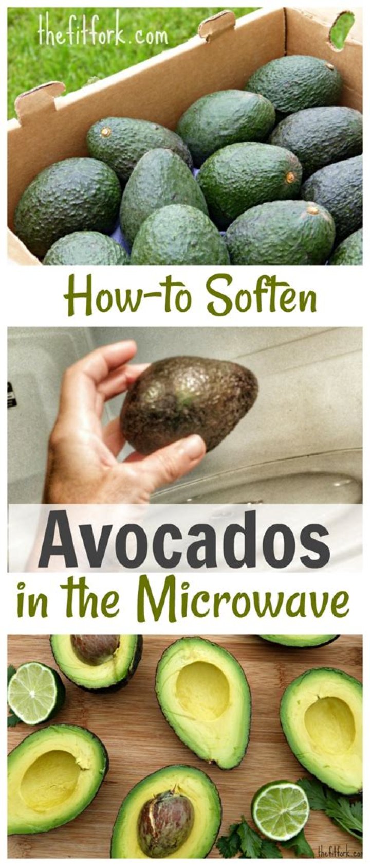 Can you soften avocado in microwave?