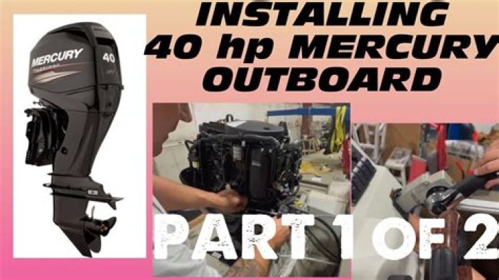 Can you tube with a 40 hp motor?