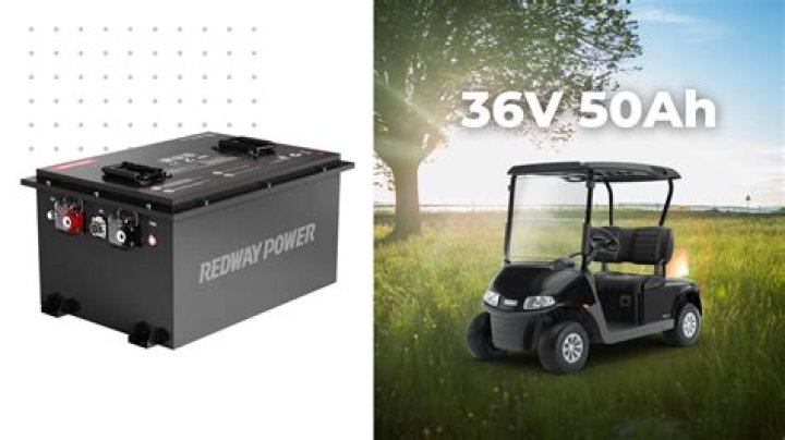 Can you use 3 12-volt batteries in a 36 volt golf cart?