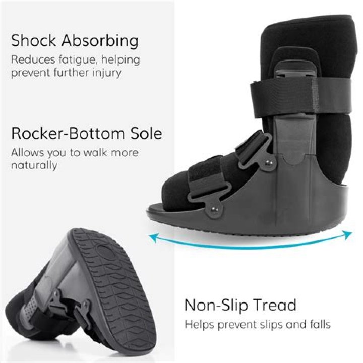 Can you walk in a walking boot without crutches?