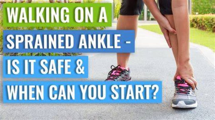 Can you walk on a broken ankle with a boot?