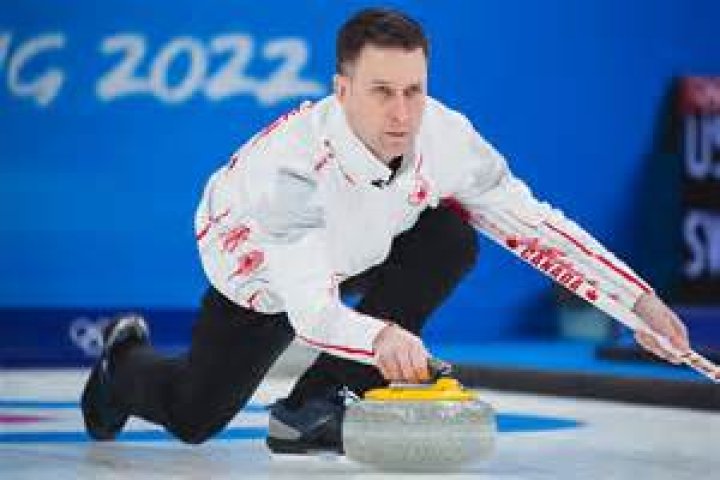 Did Brad Gushue win curling today?