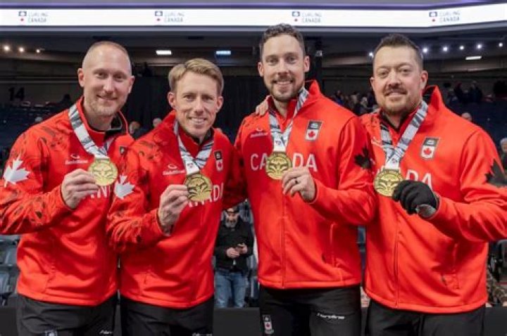 Did Canada win bronze in curling today?