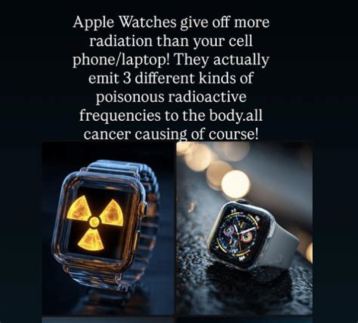 Do Apple watches emit radiation?