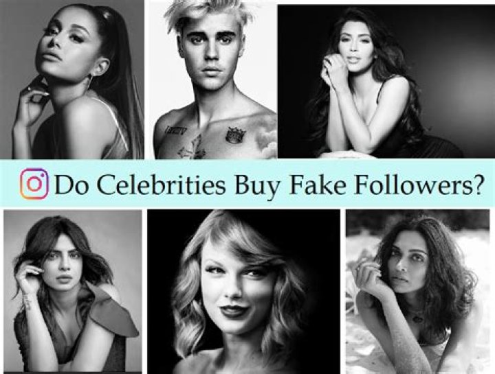 Do celebrities buy Instagram followers?