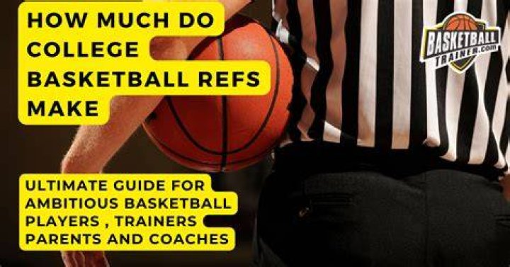 Do college basketball refs have other jobs?