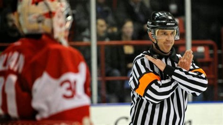 Do hockey refs have numbers?