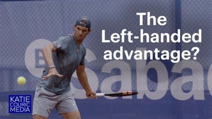 Do left-handers have an advantage?