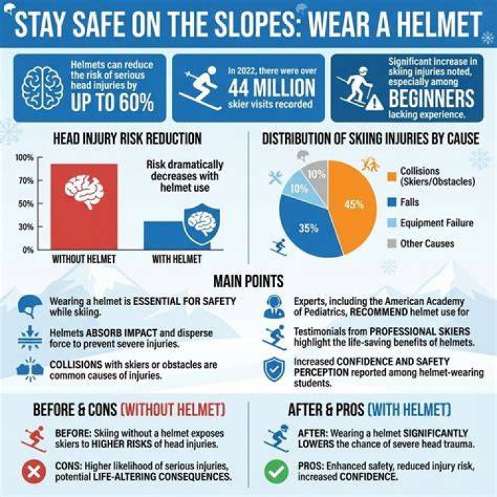 Do you wear a helmet skiing?