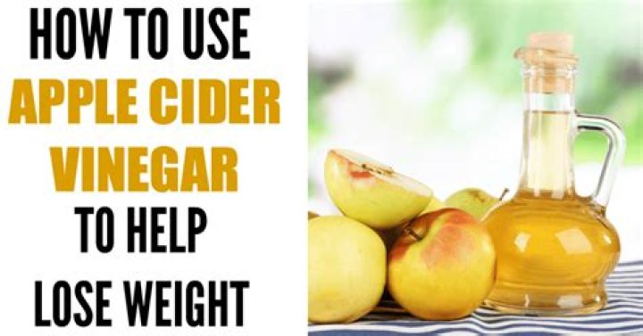 Does apple cider vinegar help you lose weight?