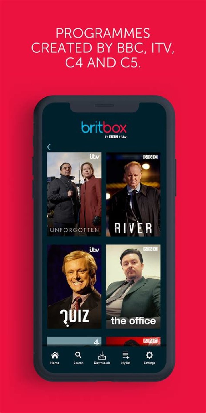 Does BritBox have a TV app?