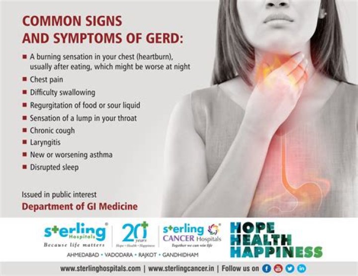 Does GERD cause throat tightness?