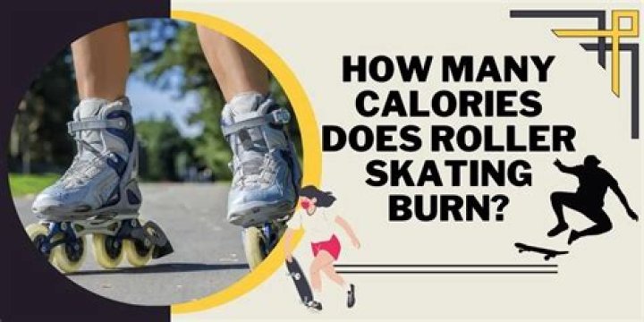Does roller skating burn more calories than running?