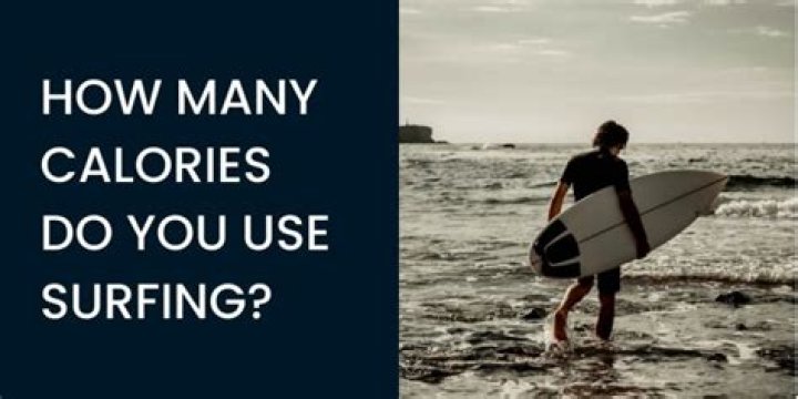 Does surfing in cold water burn more calories?