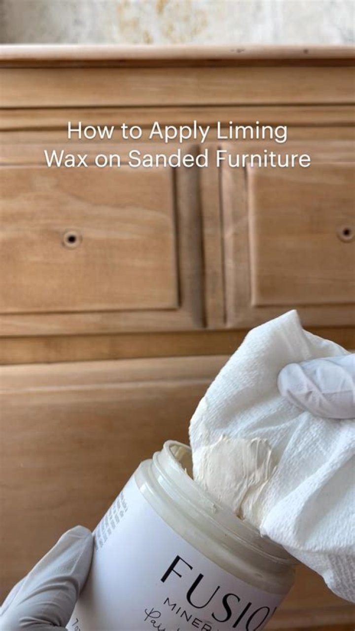 Does white spirit remove furniture polish?