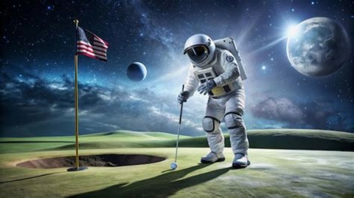 Has anyone golfed on the moon?