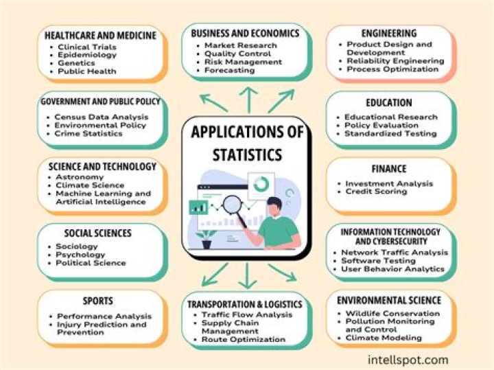 How are statistics applied in research?