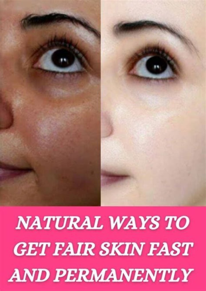 How can I get instant fair skin?