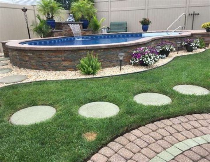 How can I make my above ground pool look better?