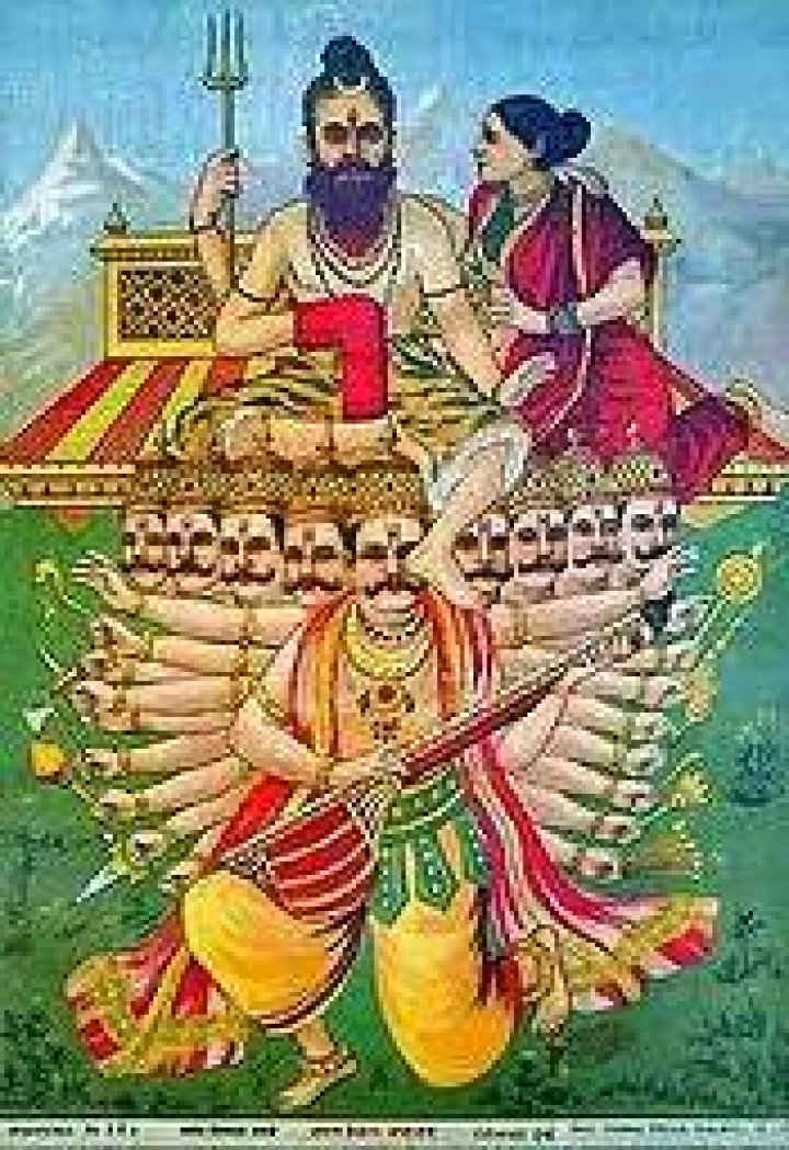 How did Ravana look like?