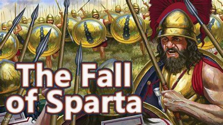 How did the Spartans fall?