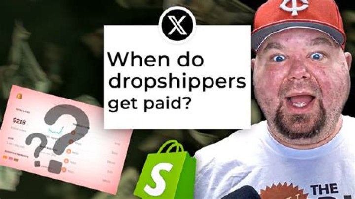 How do dropshippers get paid?