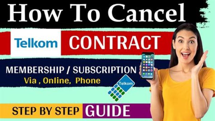 How do I cancel my Telkom contract?