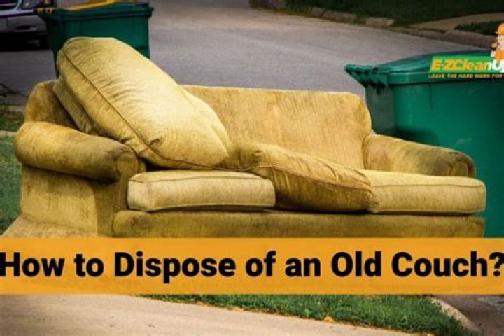 How do I dispose of an old sofa in the Philippines?