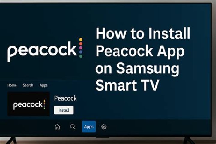 How do I install Peacock on my smart TV?