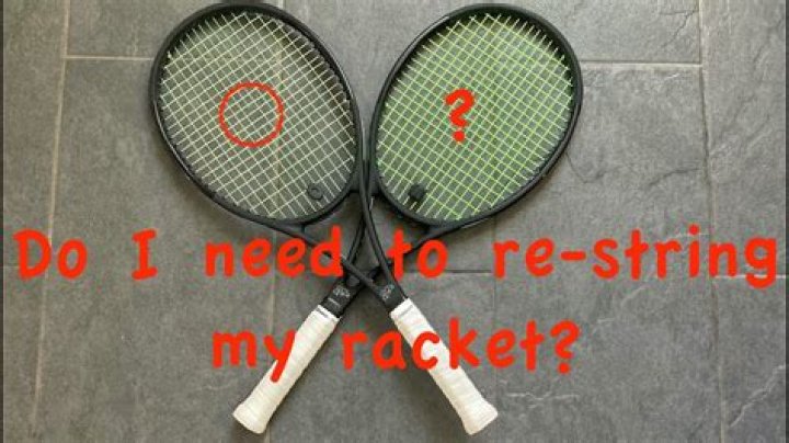 How do I know if my racket needs restringing?