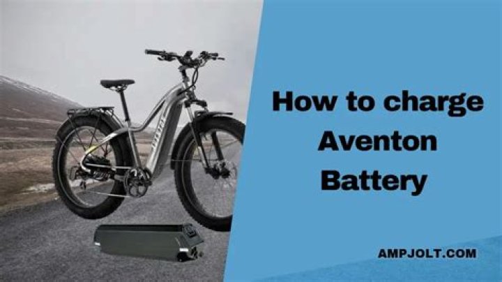 How do you charge Aventon sinch?