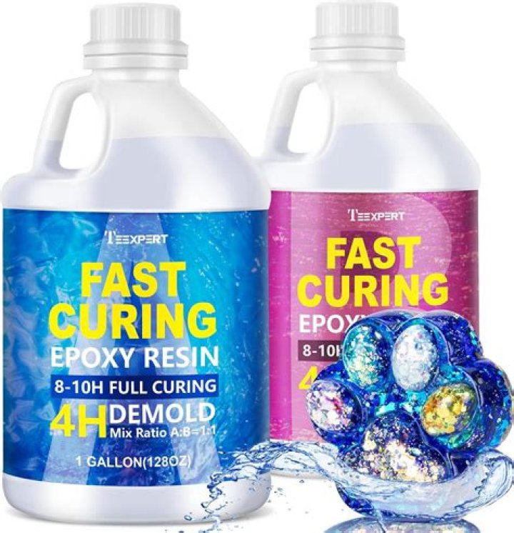 How do you clean cured epoxy resin?