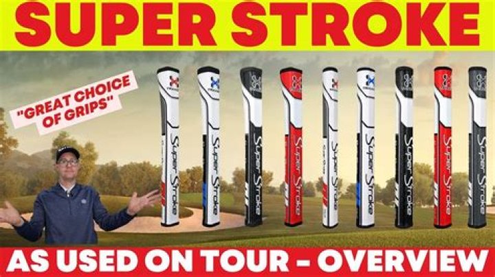 How do you clean Superstroke golf grips?