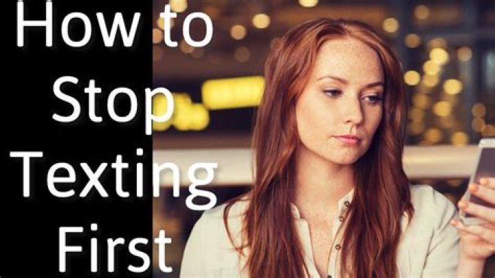 How do you get someone to stop texting you without blocking them?