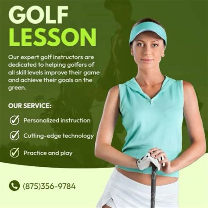How do you give a golf lesson?
