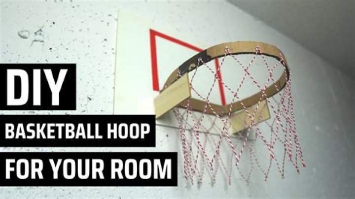 How do you make a basketball rim?