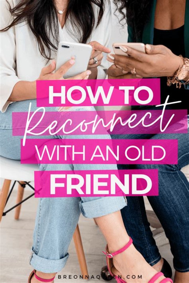 How do you reconnect with someone who stopped talking to you?