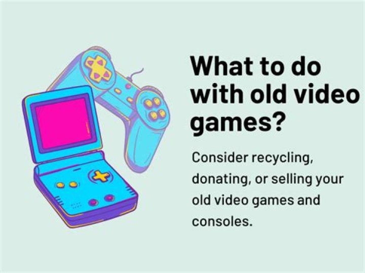 How do you recycle old video games?