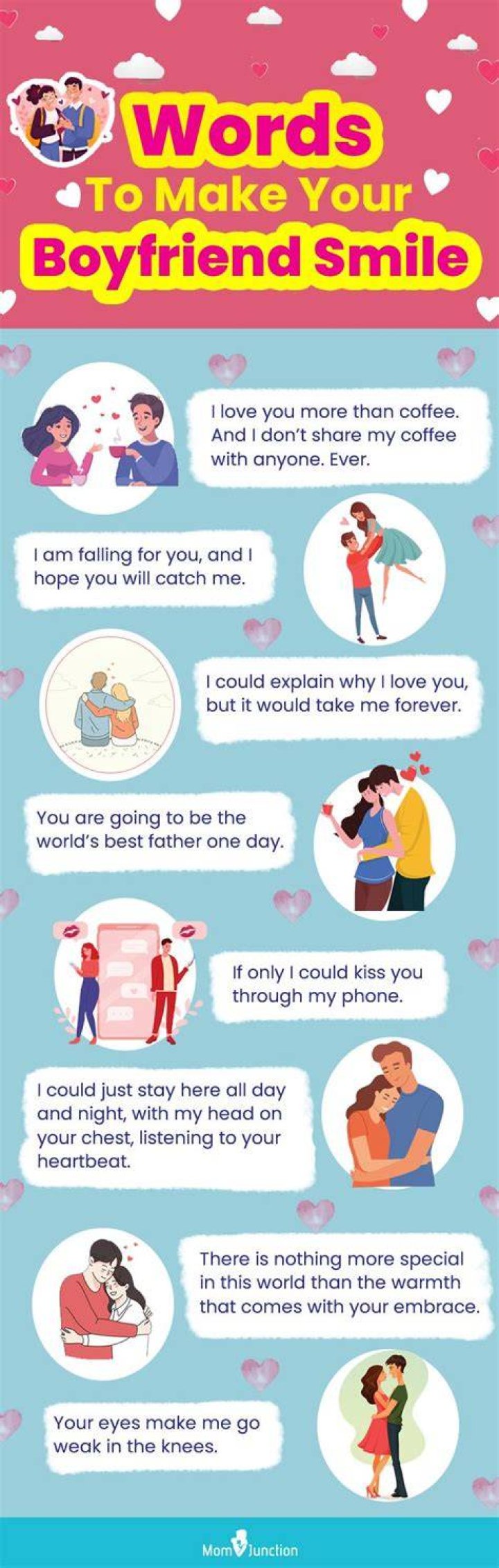 How do you say thank you to your boyfriend?